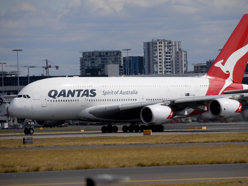 Fotografía de archivo de un Airbus A380