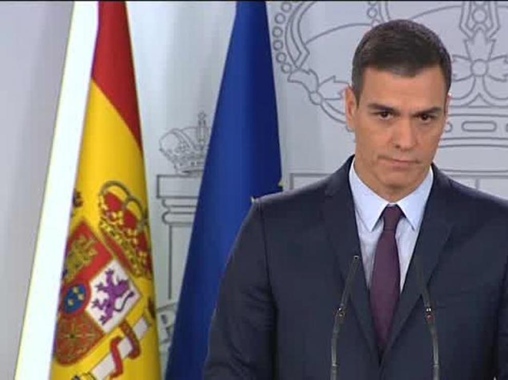 El presidente del Gobierno, Pedro Sánchez.