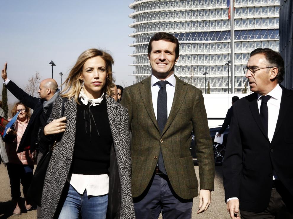 Casado preside la convención del PP en Zaragoza