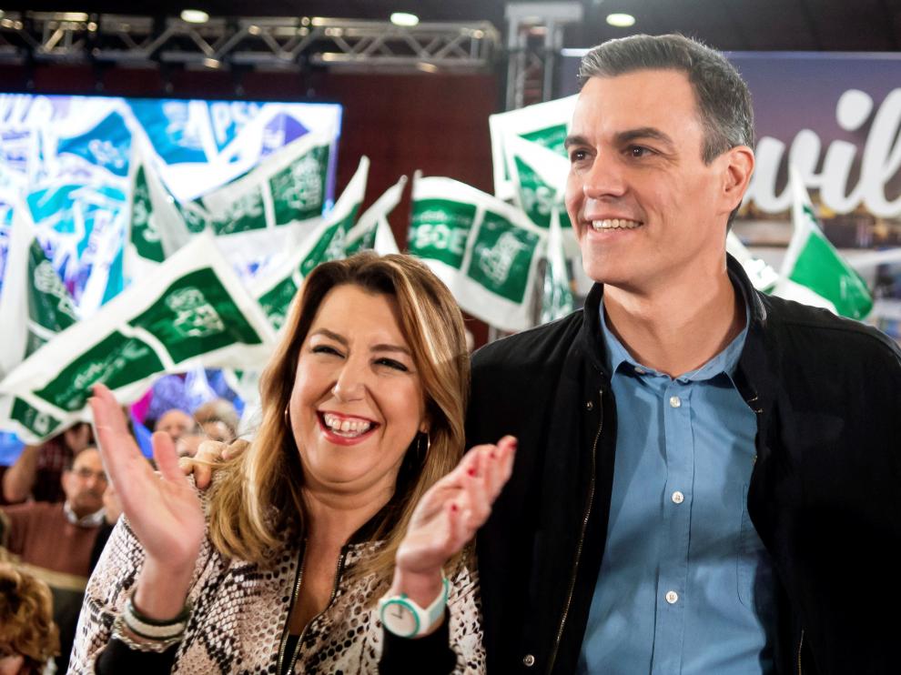 Sánchez y Díaz, reencuentro en Sevilla.