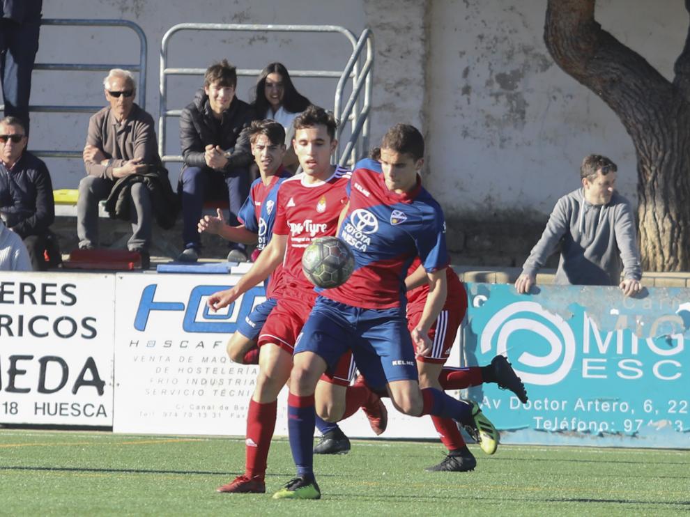 Fútbol. LNJ- SD Huesca vs. Amistad.