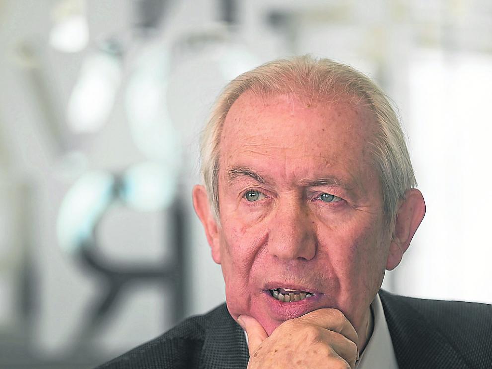Francisco Bono, durante la entrevista.