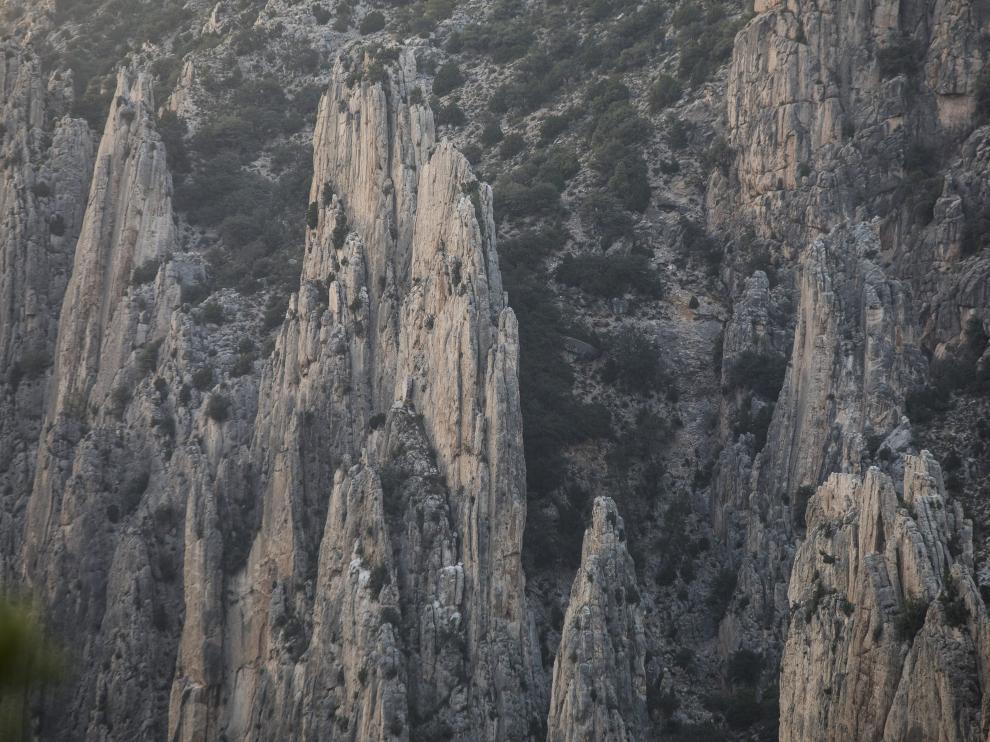 Los Órganos de Montoro, un referente geológico incluido en 'Geología de Teruel'.