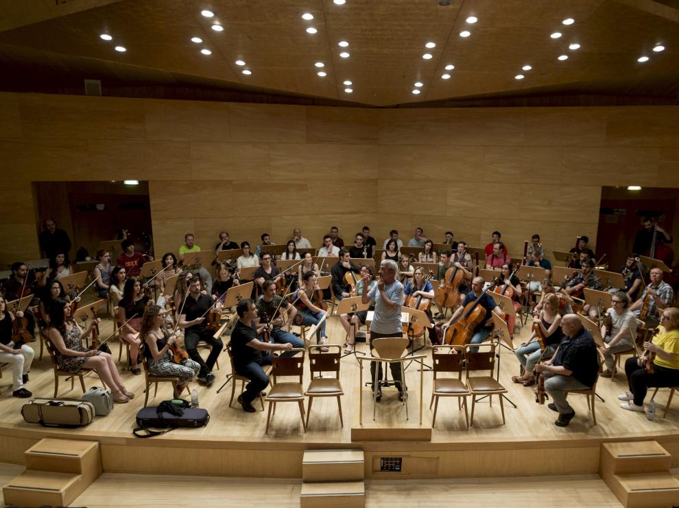 Ensayo del 'Réquiem' de Verdi de la ORA.