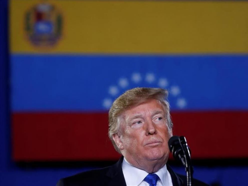 El presidente de Estados Unidos, Donald Trump.