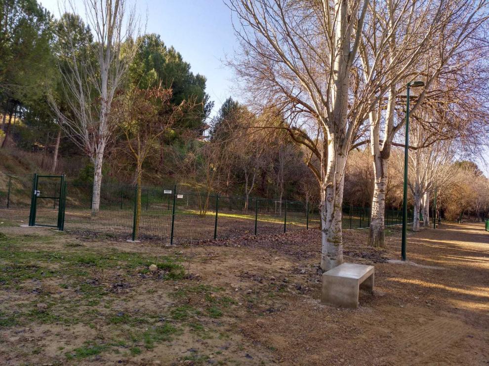 El 'Pipican' cuenta con un paseo lineal y una zona vallada para la suelta de perros.