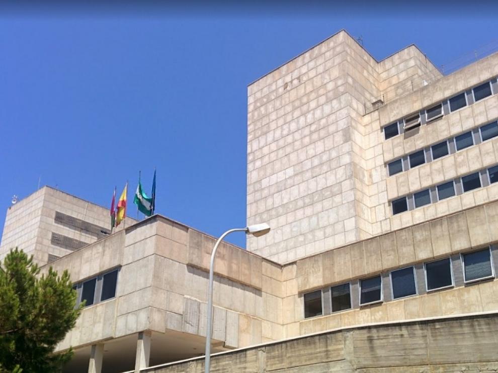 La fachada del Hospital Materno Infantil de Málaga.