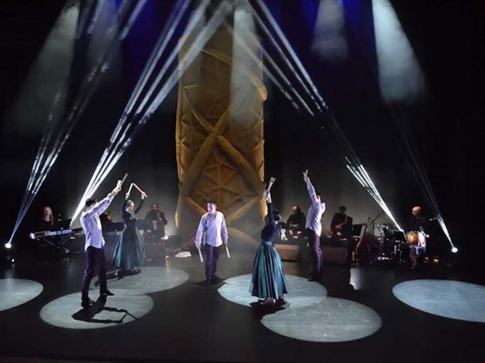 Un momento de 'Vida', espectáculo ideado y coreografiado por Ramón Artigas