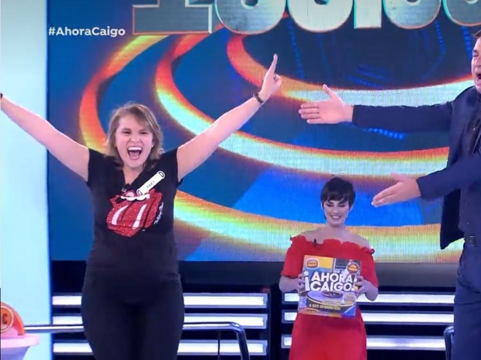 Paky consigue llevarse los 100.000 euros de '¡Ahora Caigo!'