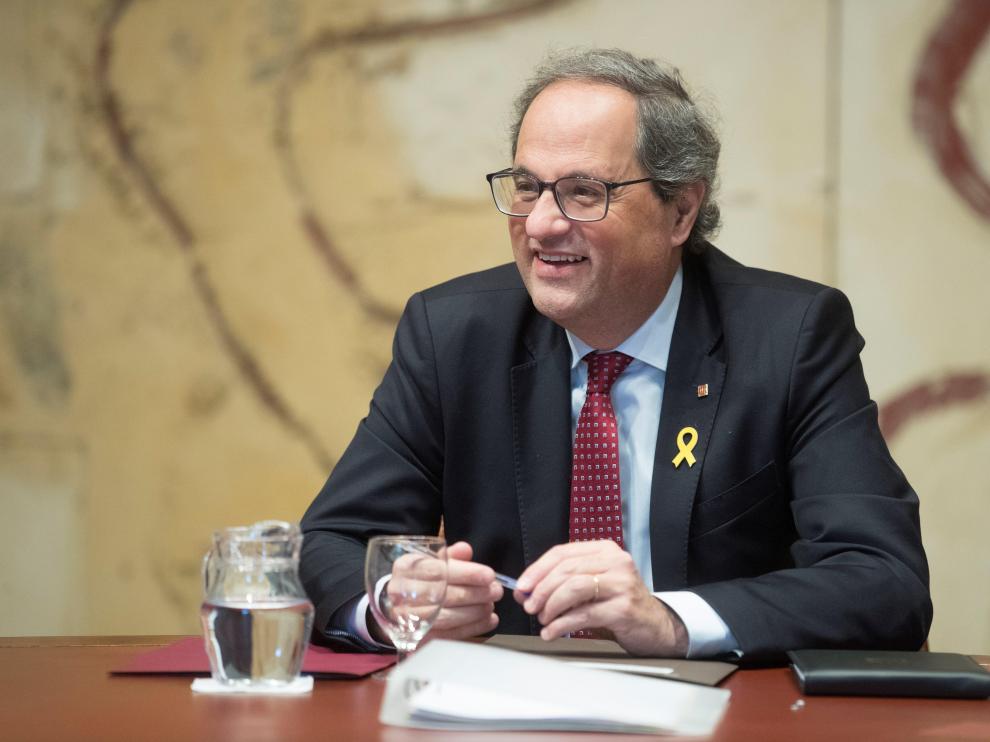 El presidente de la Generalitat, Quim Torra.