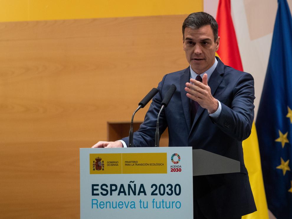 El presidente del Gobierno, Pedro Sánchez.