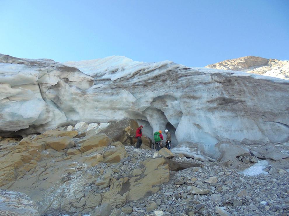 Glaciar de Monte Perdido, sometido desde hace años a mediciones