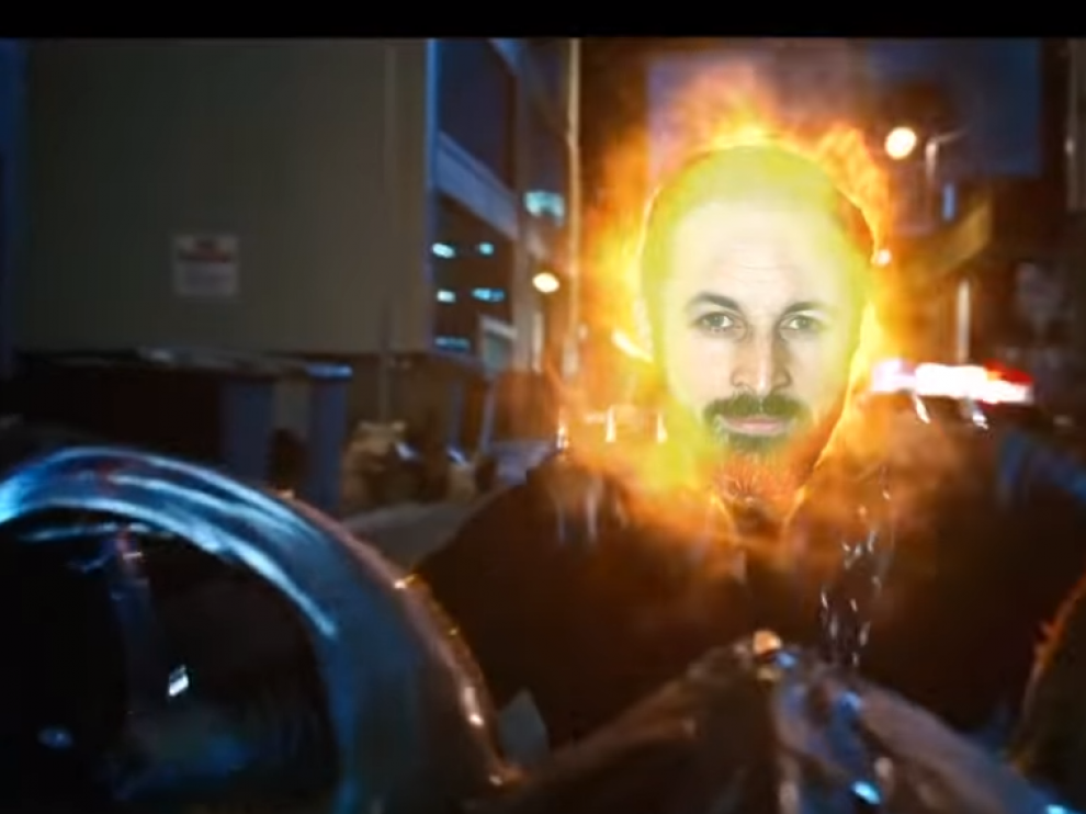 Santiago Abascal, en una parte del videoclip 'Like a Vox'.