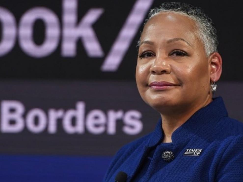 La expresidenta del movimiento 'Time's Up', Lisa Borders.