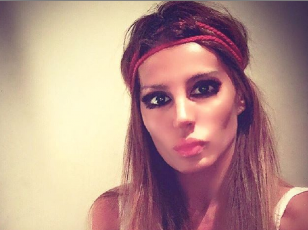La modelo y actriz, Natacha Jaitt.