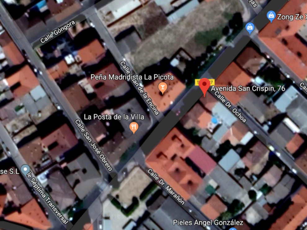 El accidente ha ocurrido en el número 76 de la avenida de San Crispín de Fuensalida (Toledo).