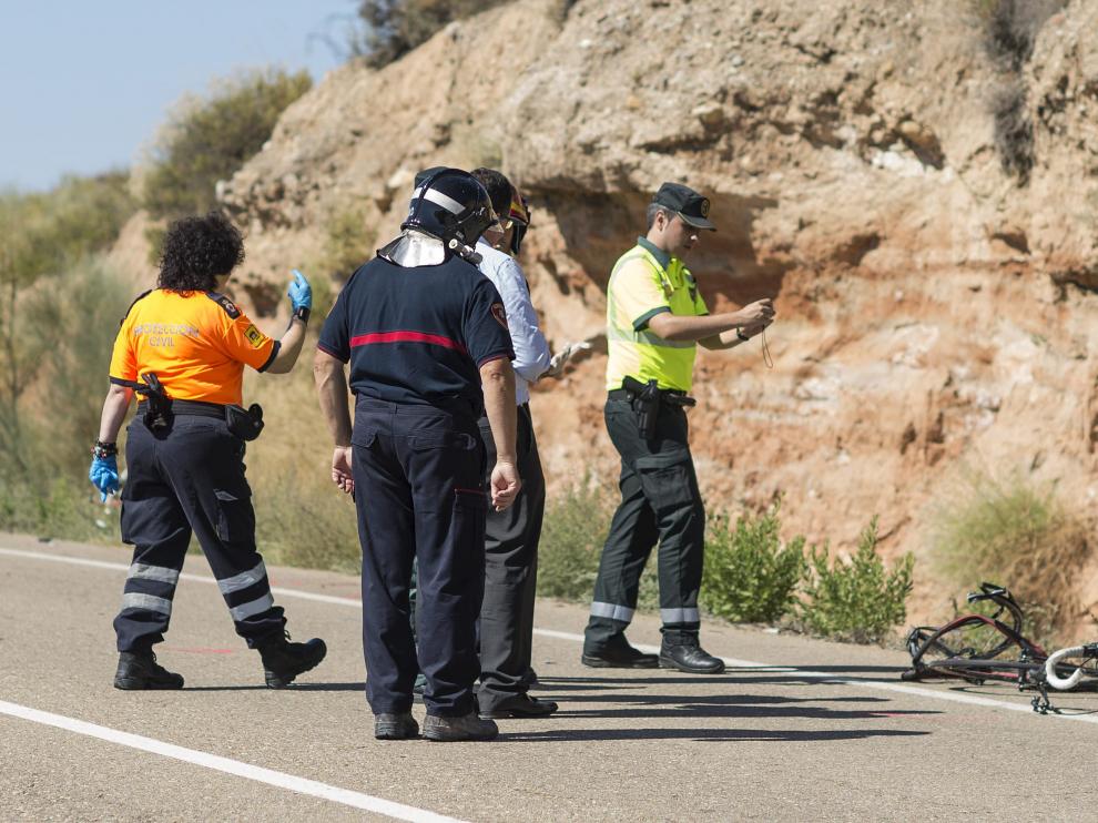 Los atropellos con dos fallecidos, como el ocurrido en Botorrita y del que fueron víctimas dos ciclistas, se podrán castigar con seis años de cárcel.