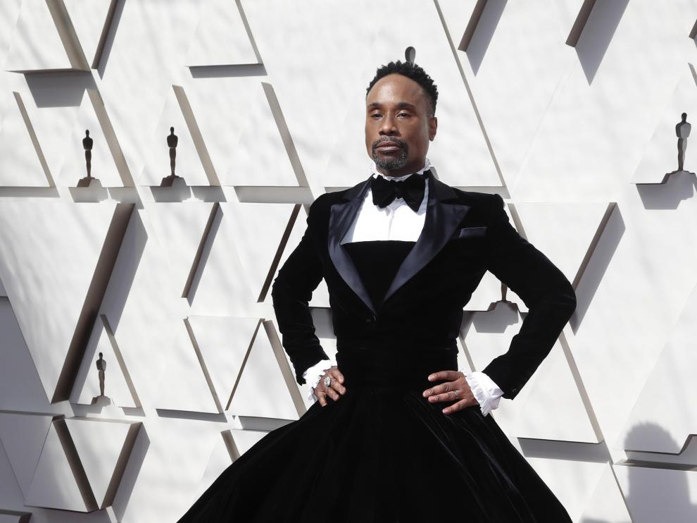 Billy Porter rompe moldes en los Óscar.
