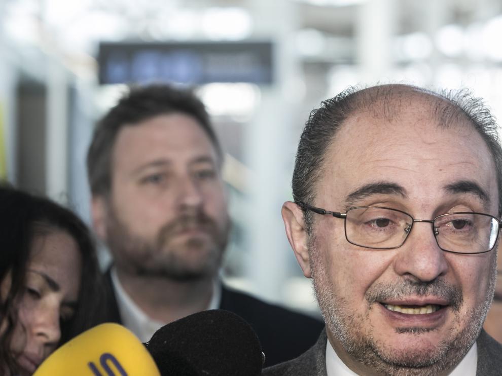 El presidente del Gobierno de Aragón, Javier Lambán.
