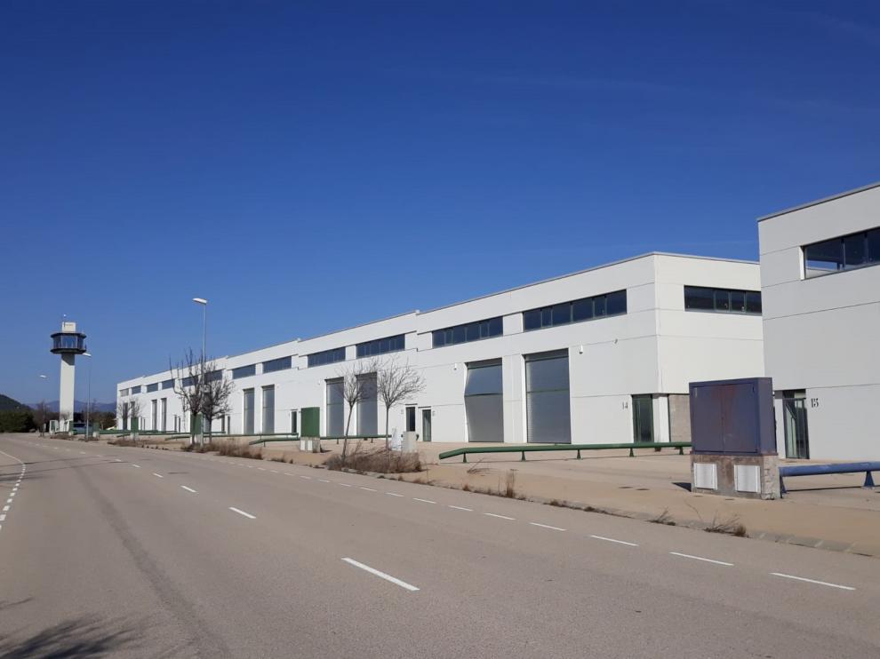El polígono industrial de Ayerbe pretende dinamizar el municipio.