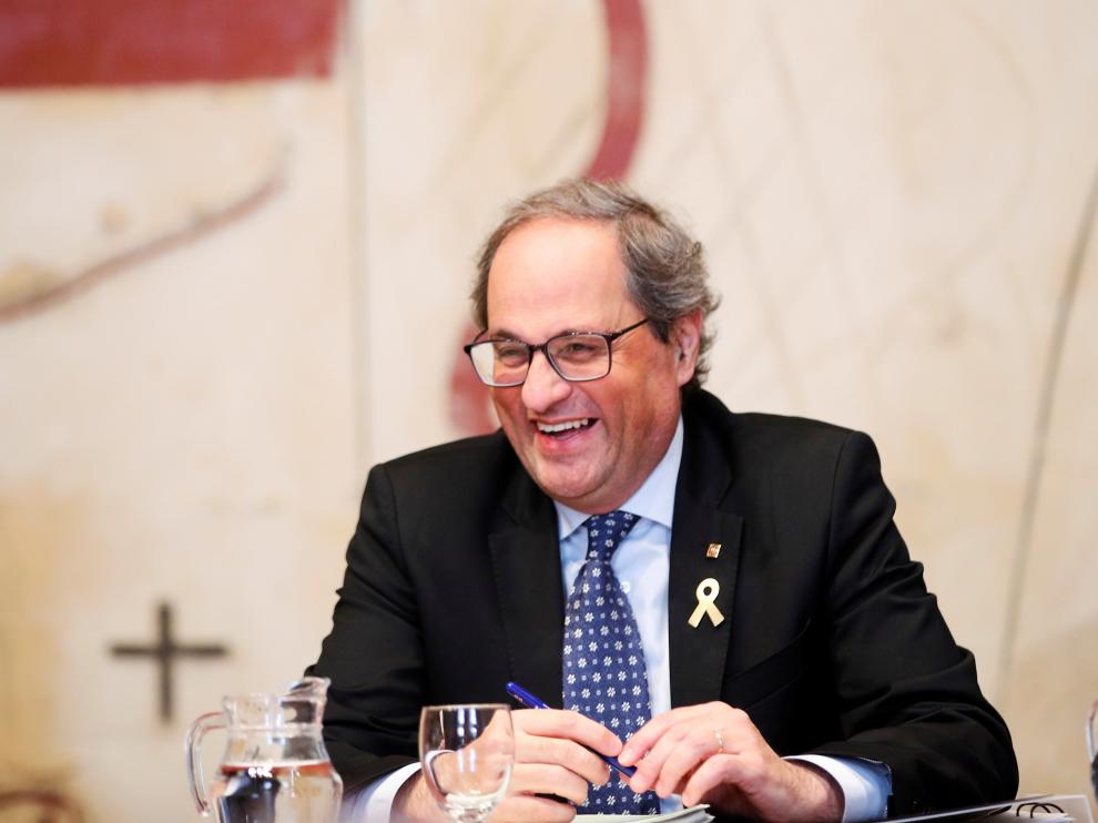 El presidente de la Generalitat, Quim Torra.