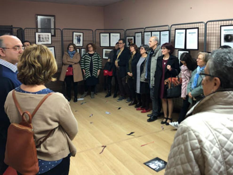 La exposición se inauguró el pasado viernes, en el Ayuntamiento de Alborge.