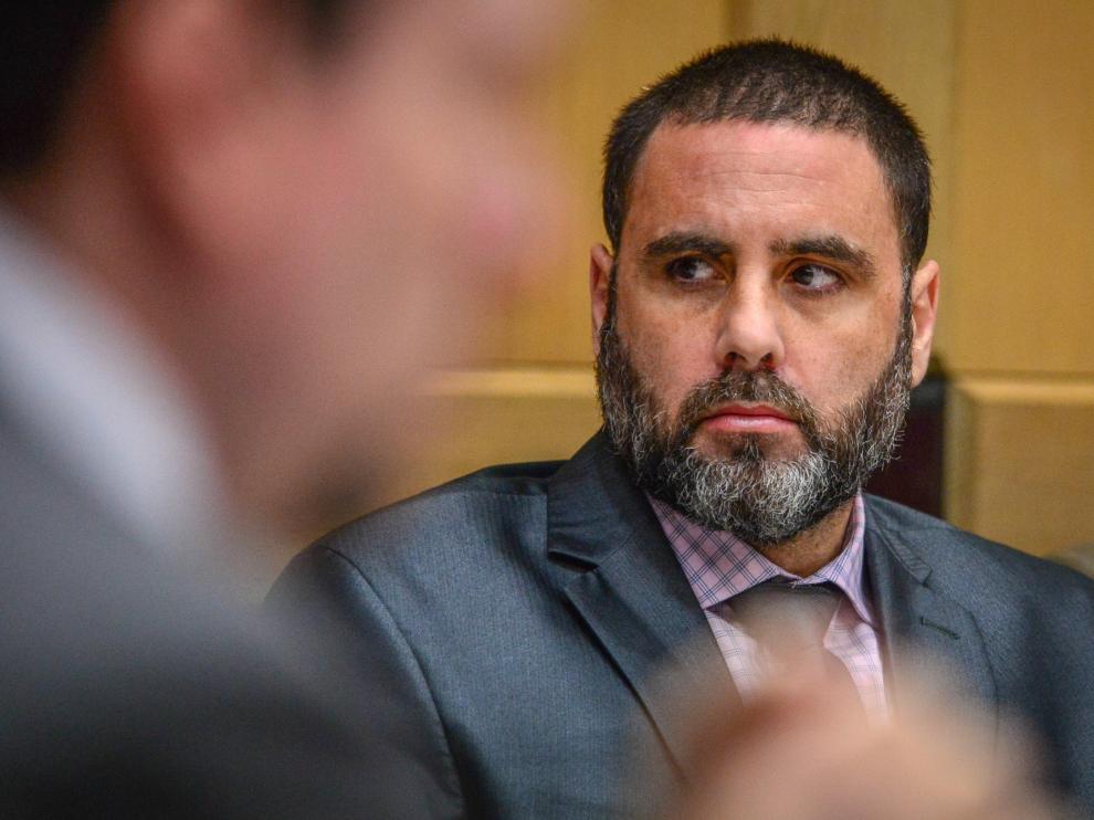 Pablo Ibar, durante la repetición de su juicio el pasado enero.
