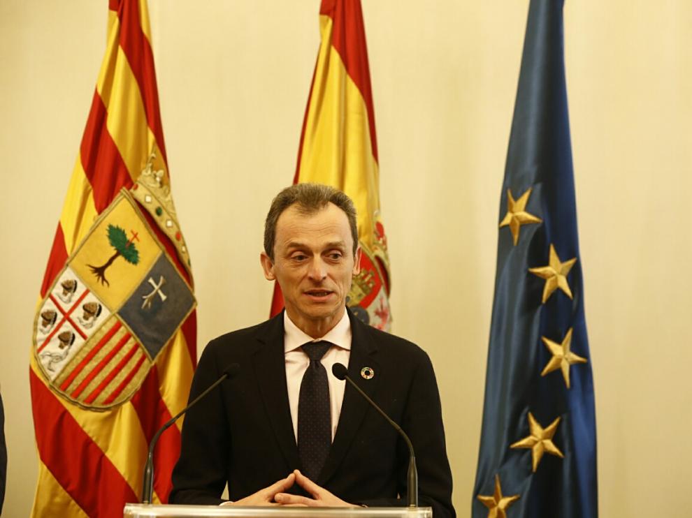 Pedro Duque visita Zaragoza