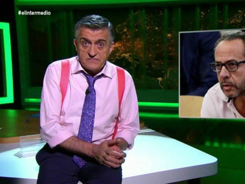 El Gran Wyoming responde a 'El Bigotes' en 'El Intermedio'