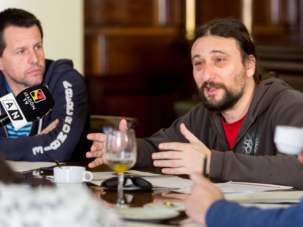 Pablo Híjar, concejal de Deportes del Ayuntamiento de Zaragoza.