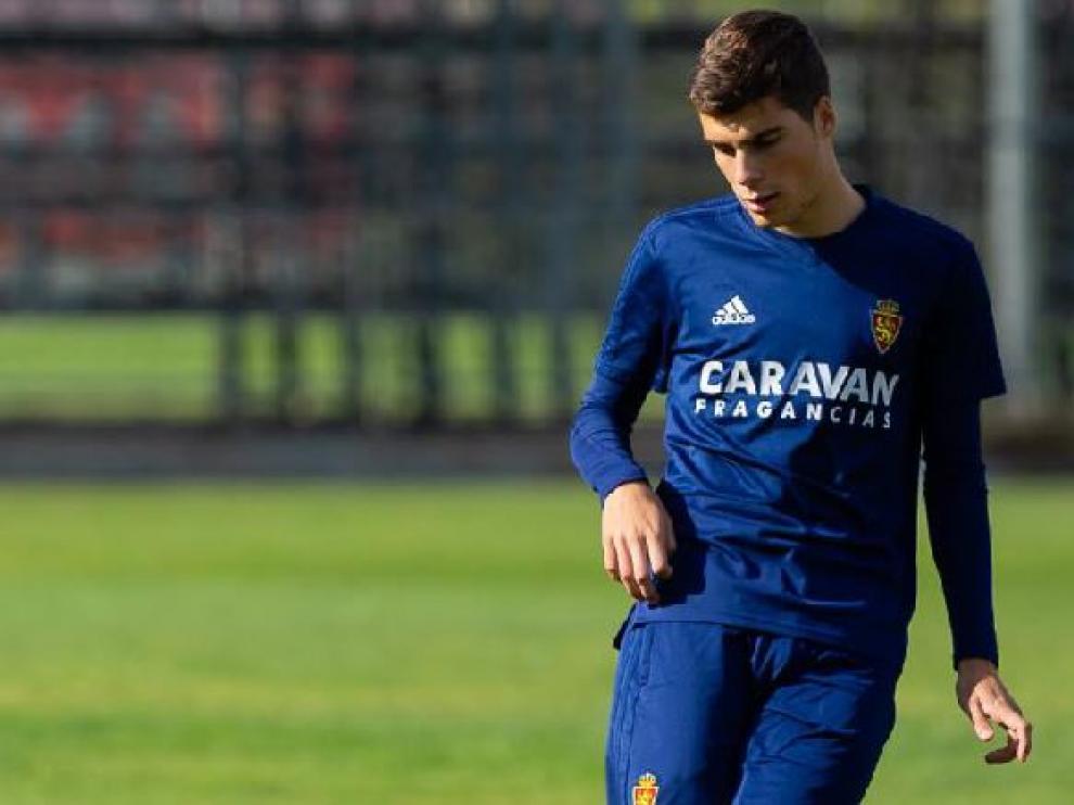 Soro, en la Ciudad Deportiva.