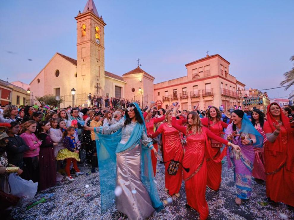 Una imagen del carnaval de Gines el pasado domingo, publicada por el Ayuntamiento de esta localidad sevillana.
