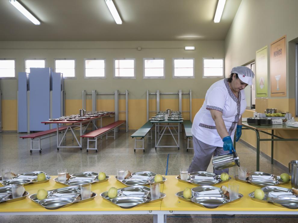 Nuevo comedor en el colegio Emilio Moreno Calvete de Zaragoza