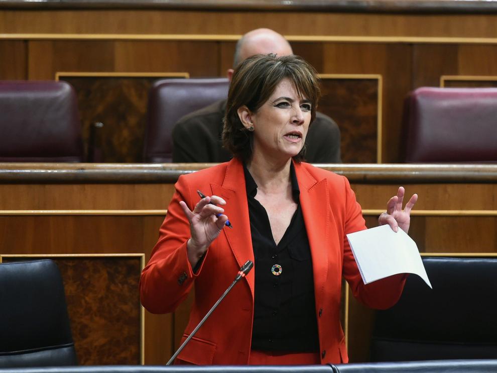 La ministra de Justicia, Dolores Delgado.