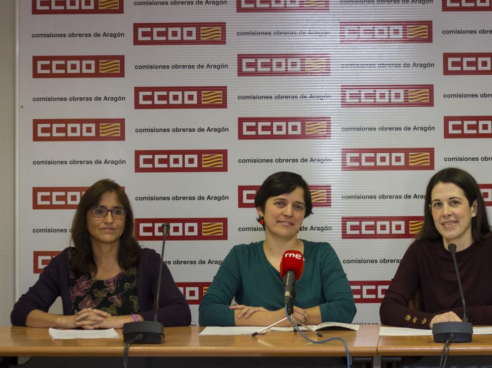 Azucena Ayuso, Tania González, María Lobera y Francisco José González