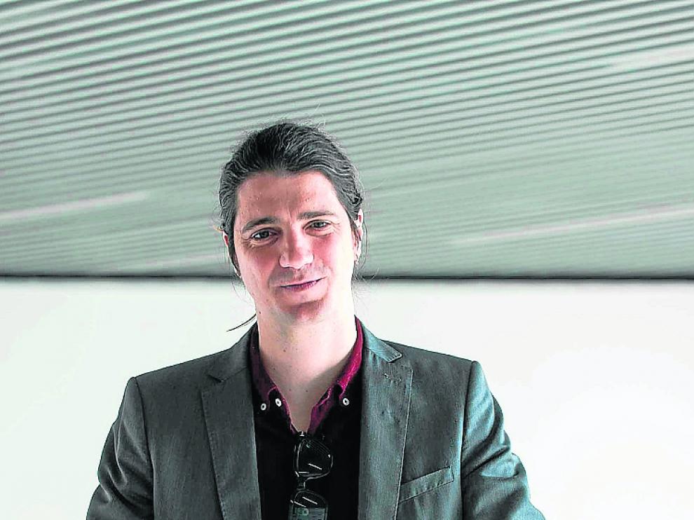 Alejandro Simón, en las instalaciones de Etopia.