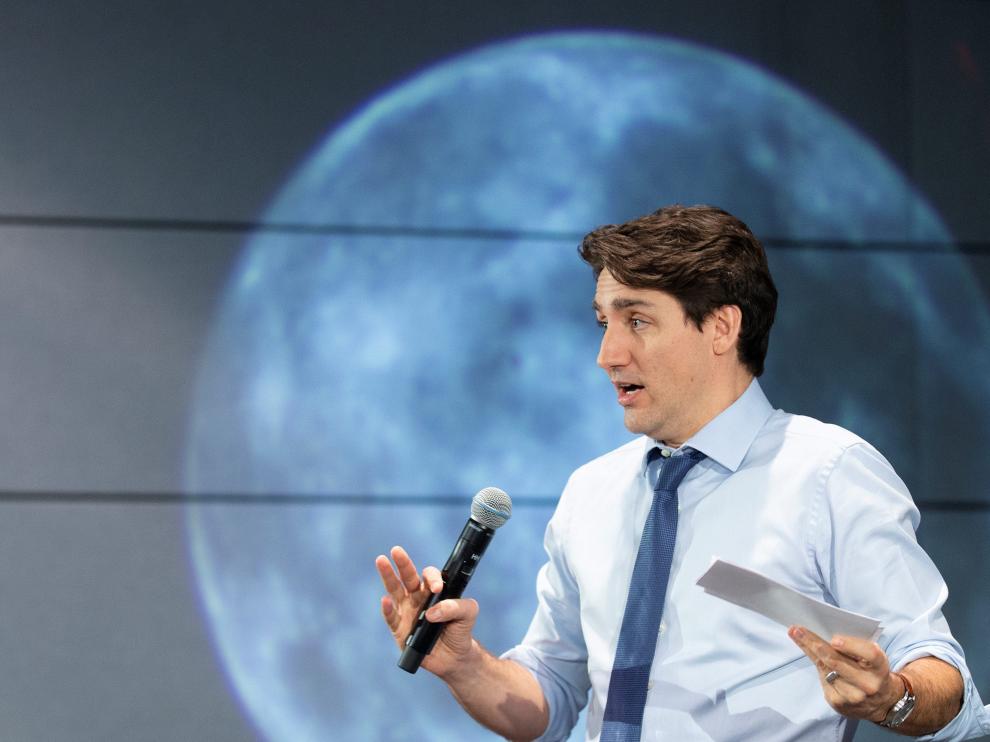 El primer ministro canadiense, Justin Trudeau.