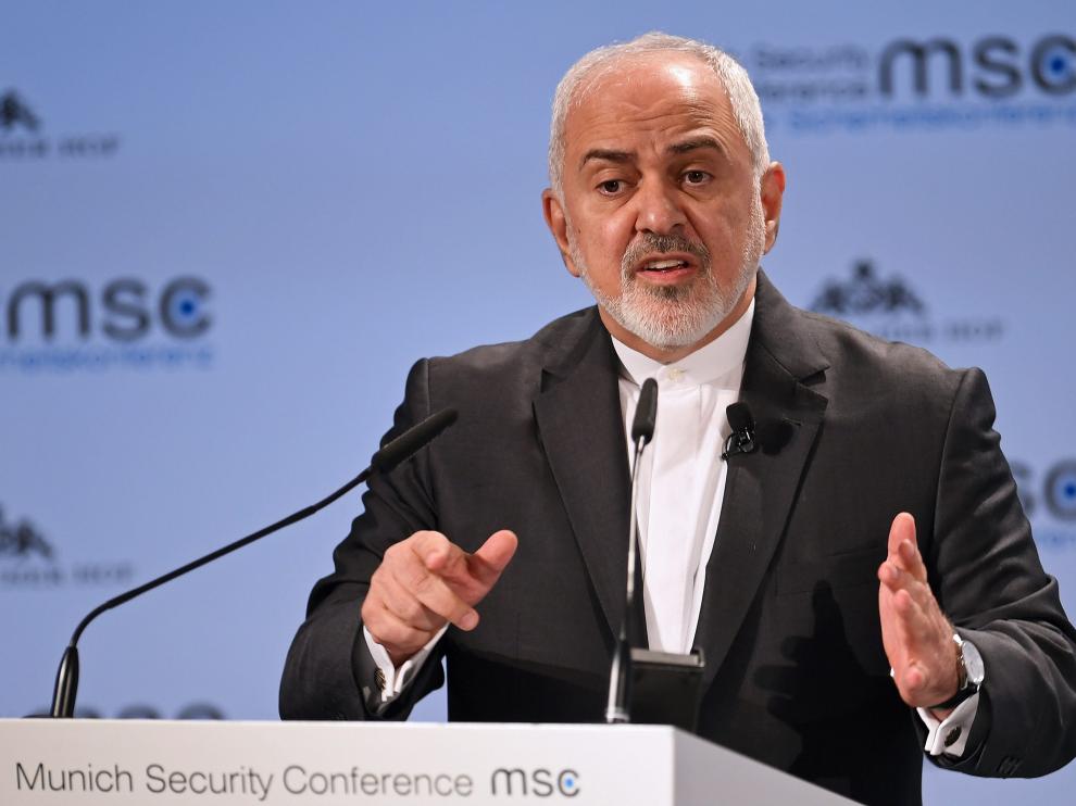 Imagen de archivo del ministro de Exteriores iraní Mohammad Javad Zarif