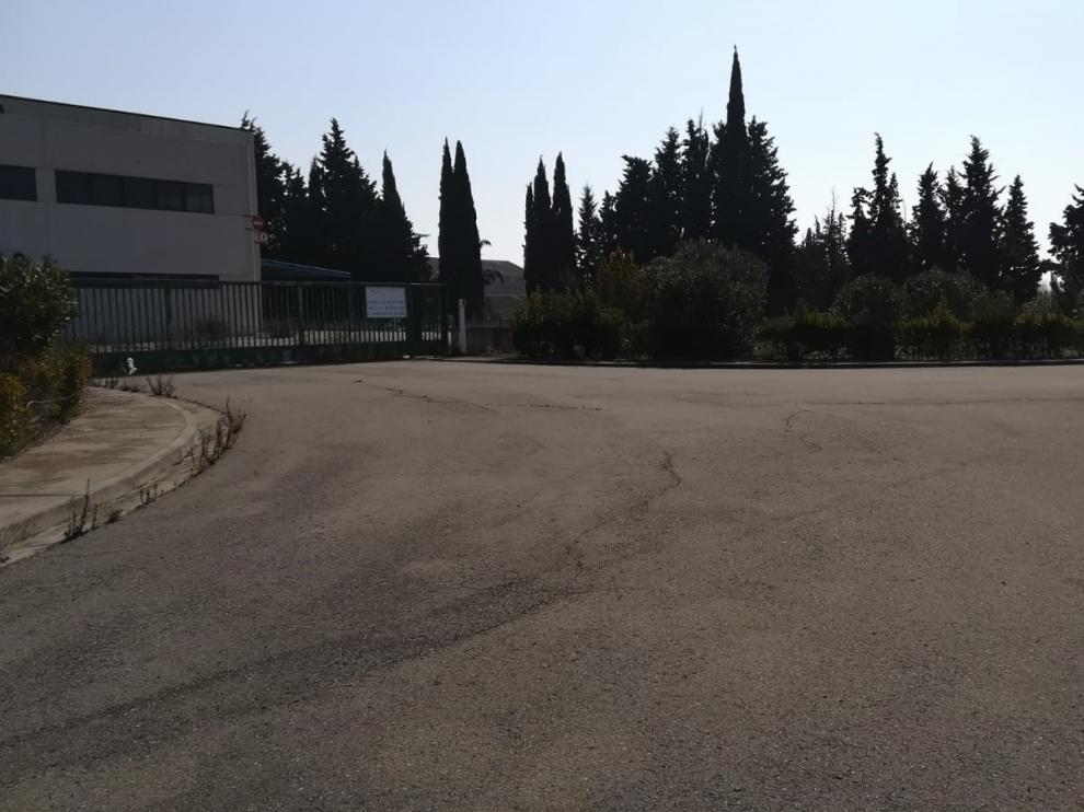 Sector 10, una de las dos zonas industriales de Gurrea del Gállego.