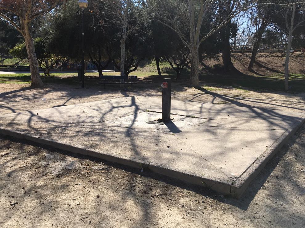 Estado de las fuentes en el parque Torre Ramona