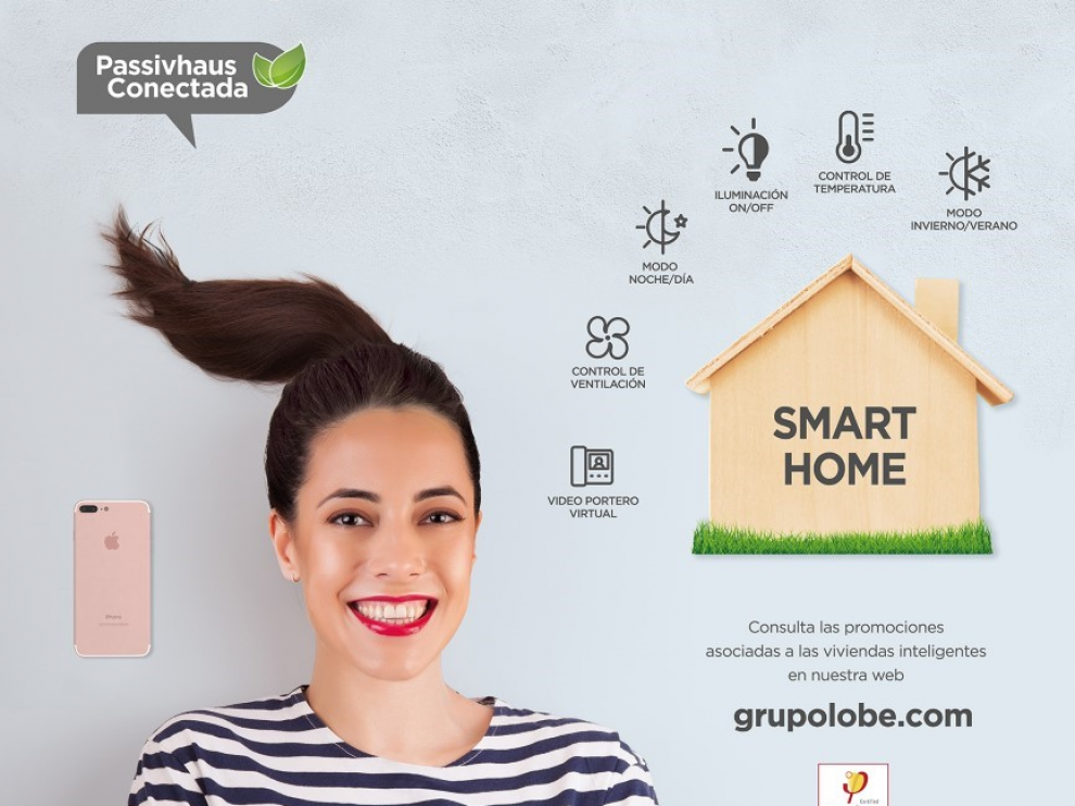 Las viviendas que Grupo Lobe comercializará en el futuro dispondrán de sistema inteligente.