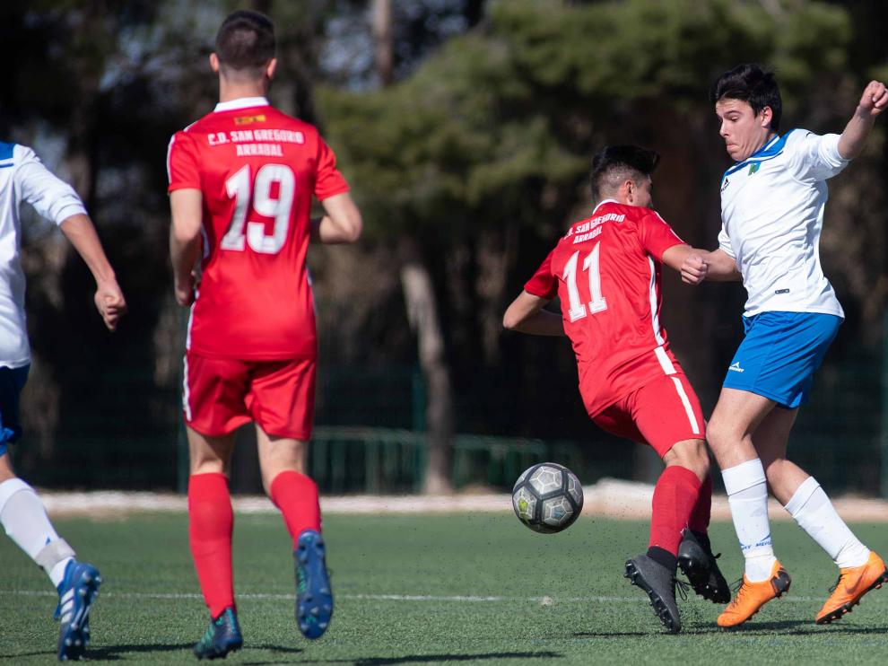 Fútbol. LN Juvenil- Marianistas vs. San Gregorio.