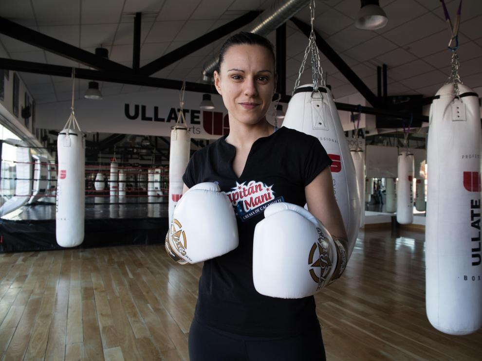 La laureada boxeadora Joana Pastrana