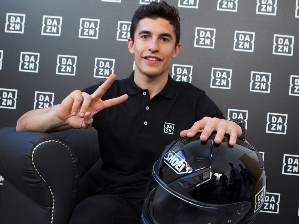 El campeón del mundo de Moto GP, Marc Márquez