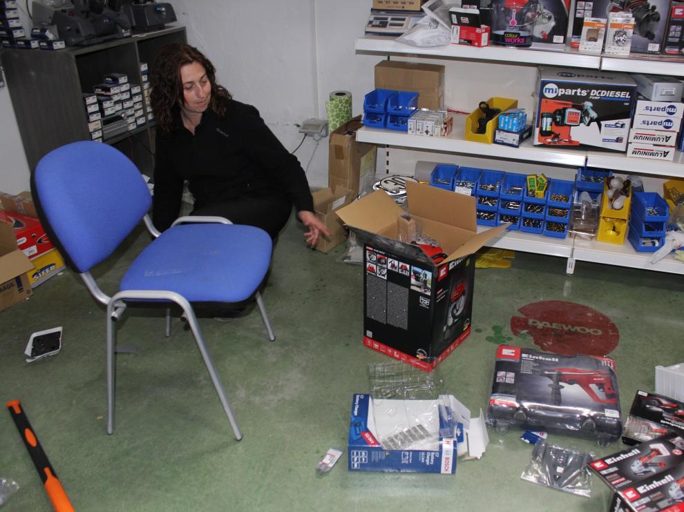 Robos en Sariñena