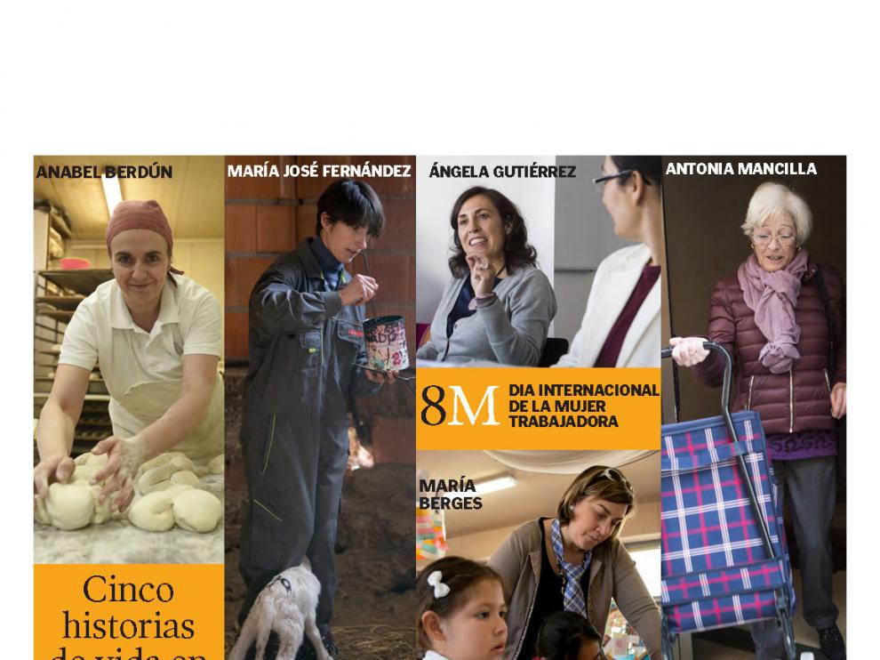 8-M. Cinco historias de vida en el siglo XXI en Aragón