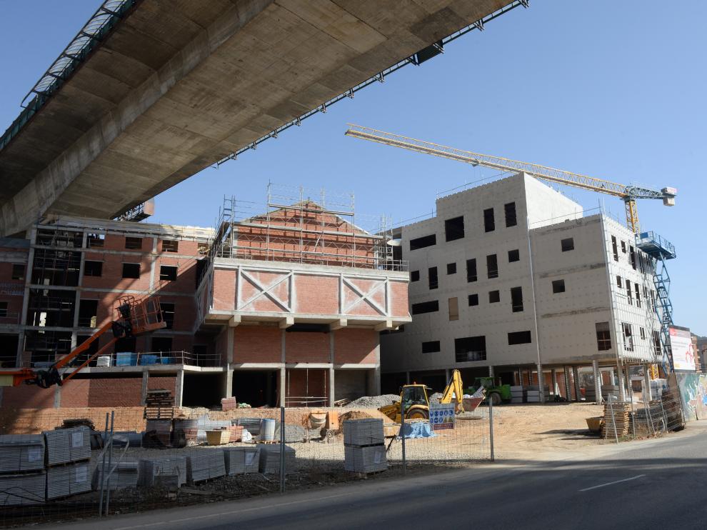 Obras de rehabilitación del Asilo de San Julián.