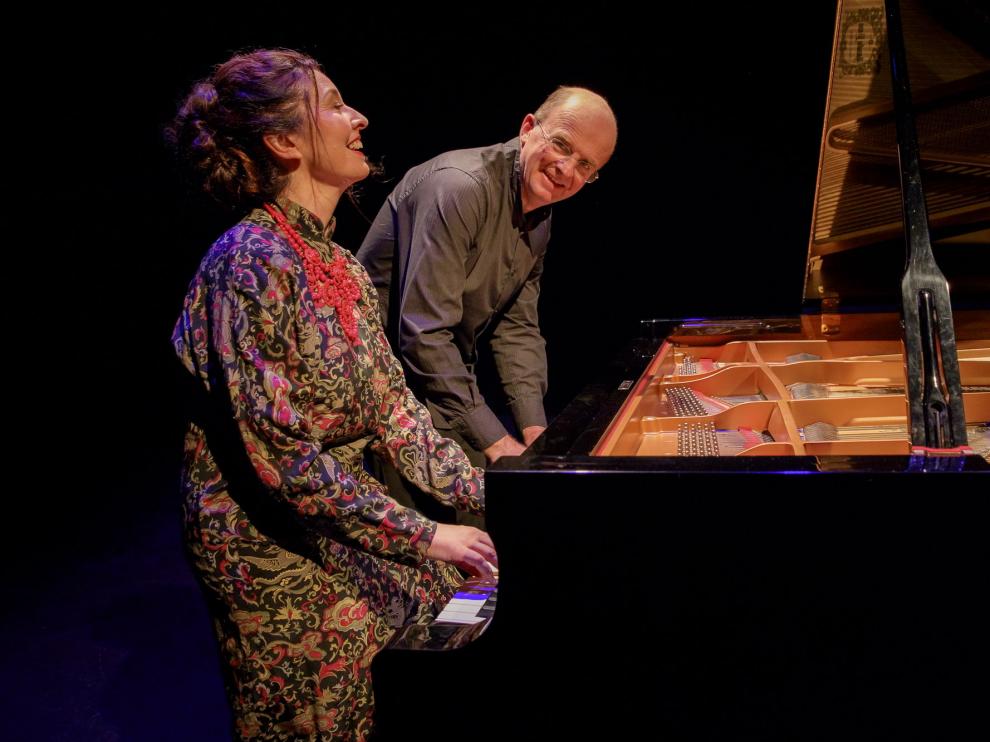 Carmen Martínez-Pierret y Guillaume de Chassy protagonizarán un duelo interpretativo al piano este viernes en la Diputación.