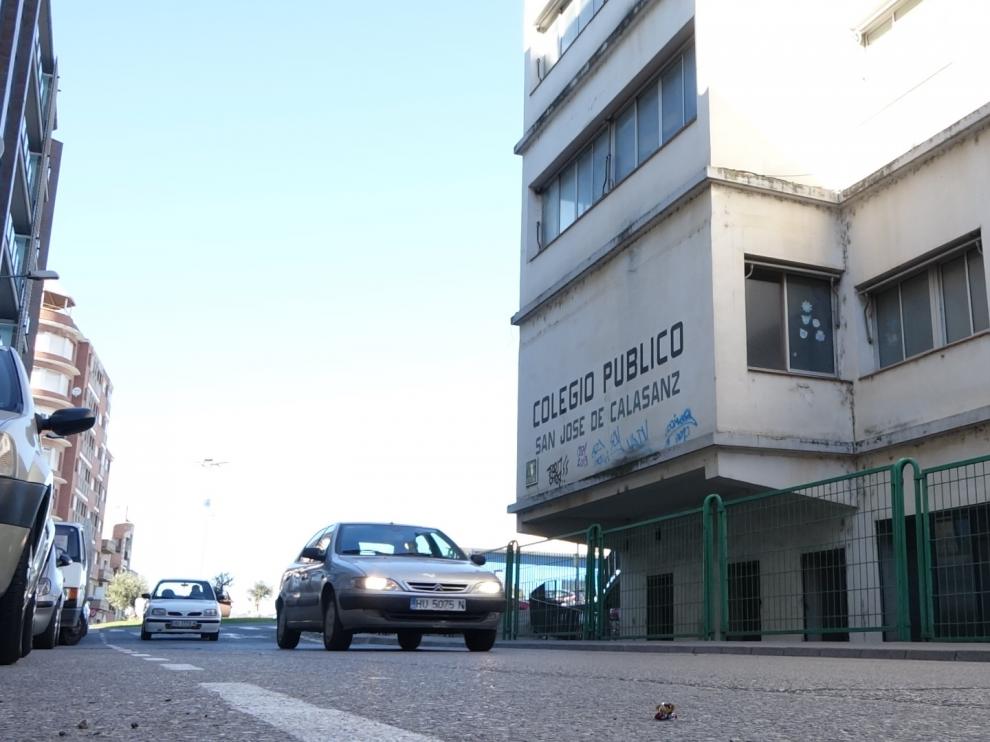 Imagen de la fachada del antiguo colegio de San José de Calasanz.