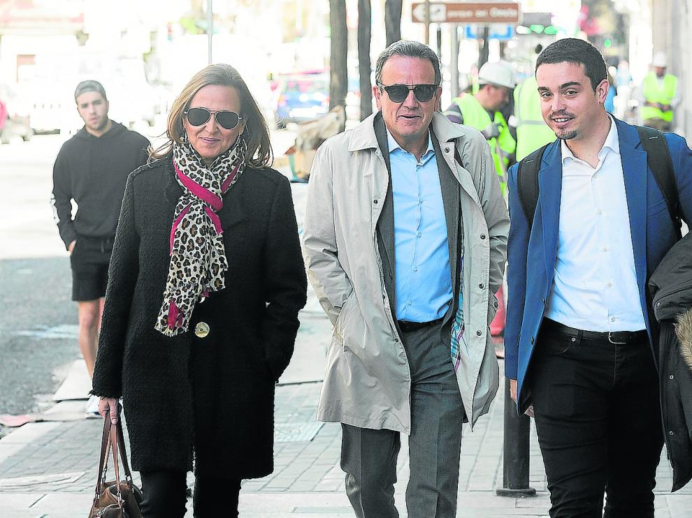 Mayte Pérez, Juan Antonio Sánchez Quero y Darío Villagrasa